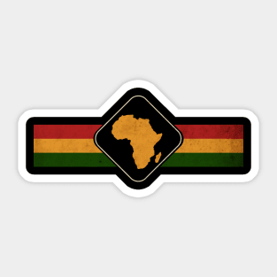 Africa Ras Sticker